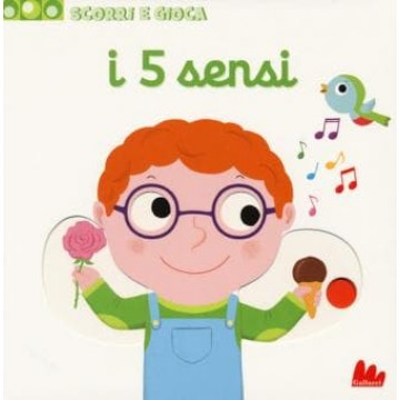 libro cartonato i cinque sensi 