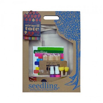 kit crea la tua borsa di stoffa  seedling 