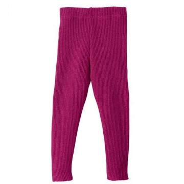 leggings lana merinos berry 62/68 cm.