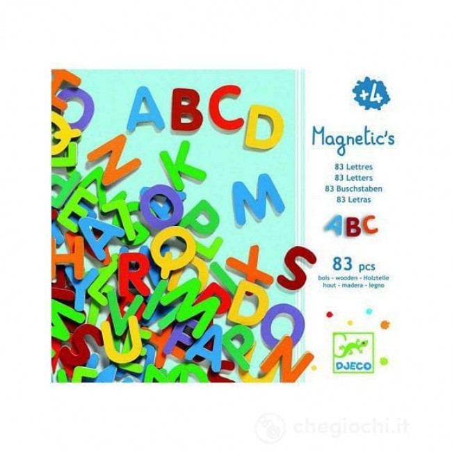 lettere magnetiche 83 pz. 