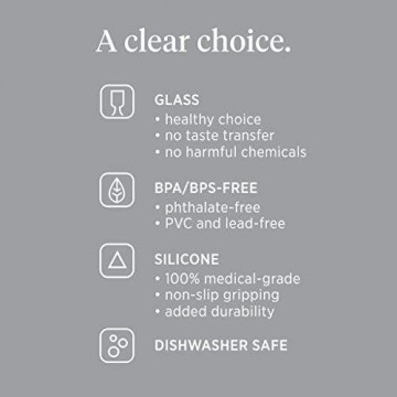 borraccia in vetro antiurto 475 ml. arancione 