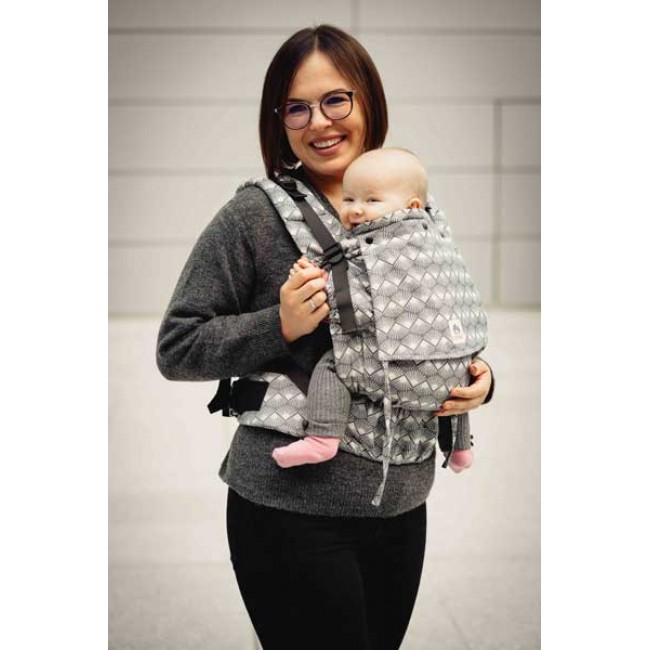 marsupio regolabile flex - sunshine monochrome 