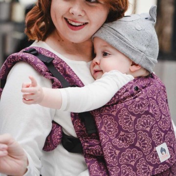 marsupio regolabile flex - ginko blackberry 