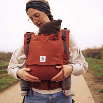 marsupio regolabile rusty red 