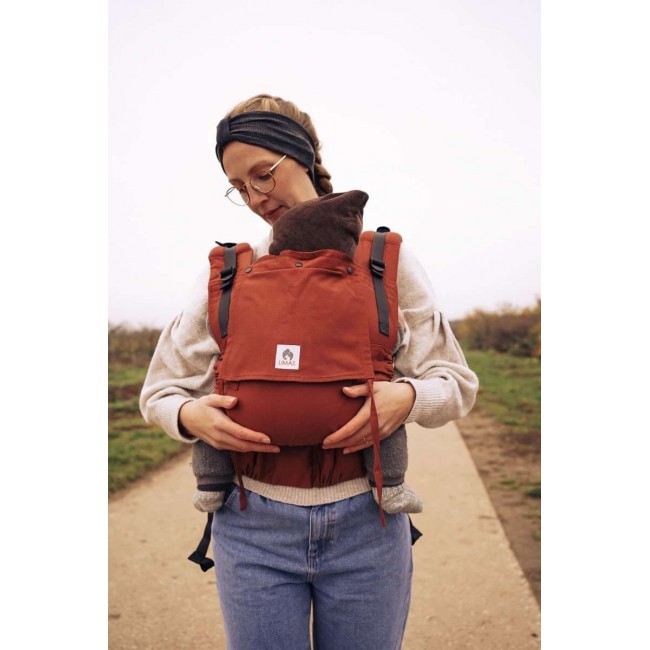 marsupio regolabile rusty red 