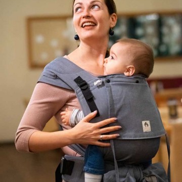 marsupio regolabile plus - antracite 