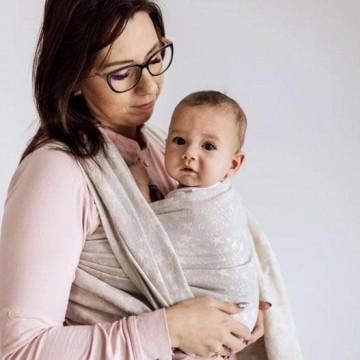 fascia portabebè telescope limestone 460 cm.