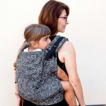 marsupio regolabile toddler size efes paisley hazel dark 