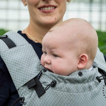 marsupio ergonomico regolabile switch toddler size grey diamond