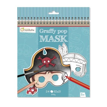 maschera pirata 