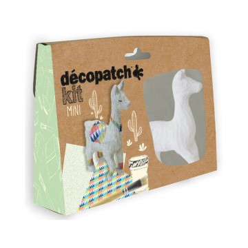 kit decoupage mini lama 