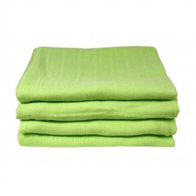 muslin di cotone bio green 
