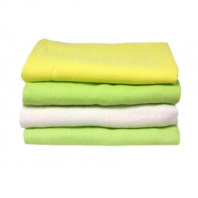 muslin di cotone bio kiwi 