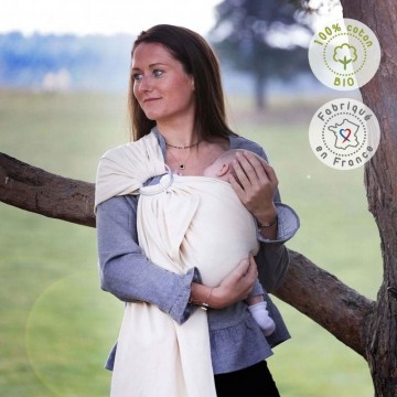 my sling ecrù - fascia elastica anelli 