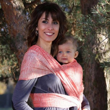 fascia porta bebè - jungle seacell® anémone 460 cm.