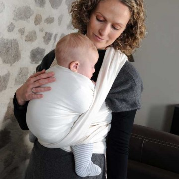 fascia porta bebé - bio pur 460 cm.