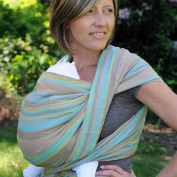 fascia porta bebé - sacha 410 cm.