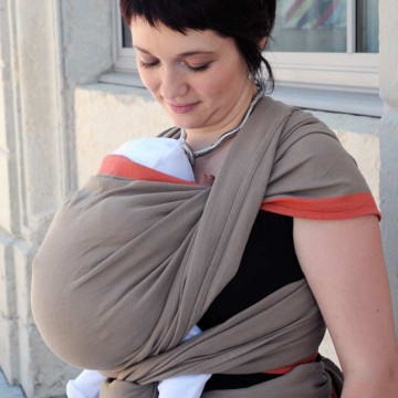 fascia porta bebé - terre 410 cm.