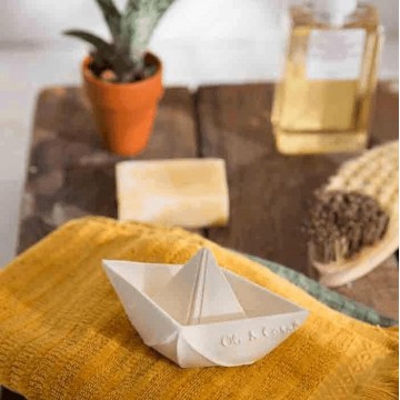 barca origami bianco 