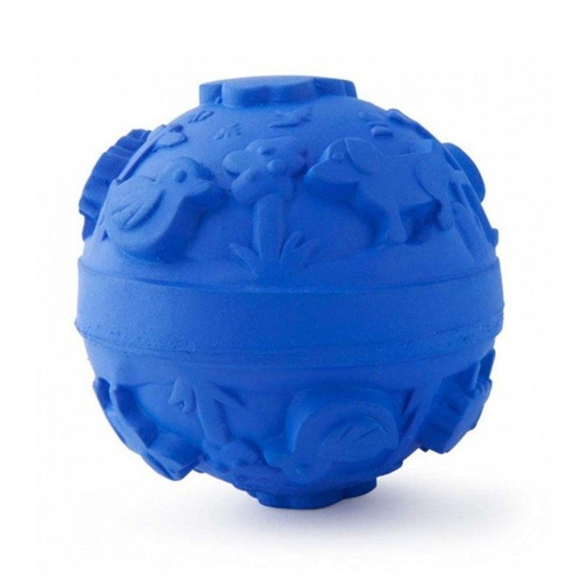 palla mondo in lattice blu