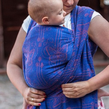 fascia portabebè papillon claret 460 cm.