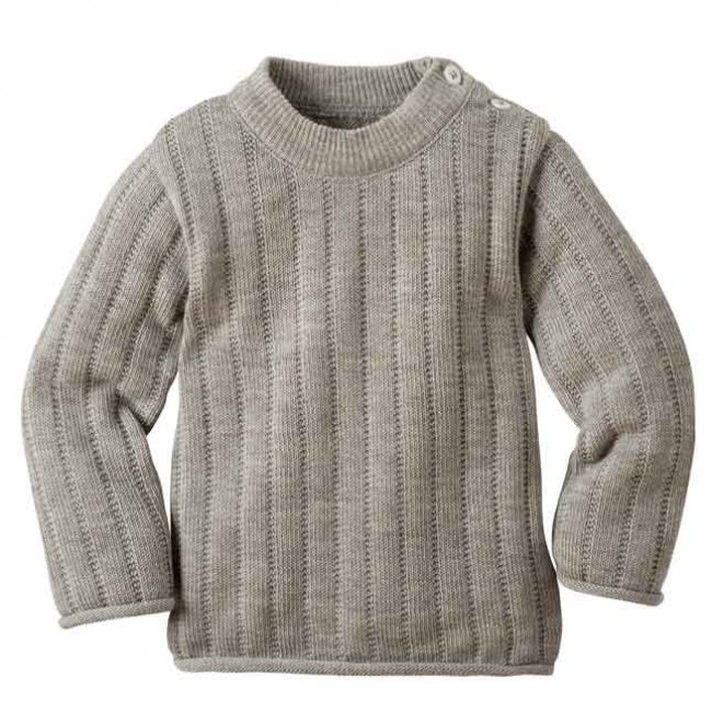 pullover lana merinos a tinta unita 