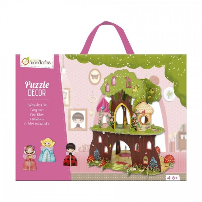 puzzle 3d mondo delle fate 