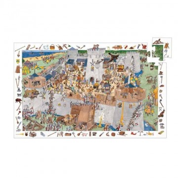 puzzle di osservazione castello fortificato 