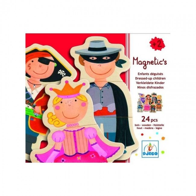 puzzle magnetico bambini travestiti 