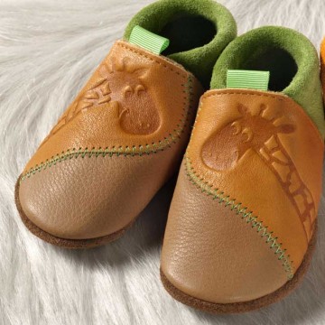 scarpine di pelle giraffe 18/19