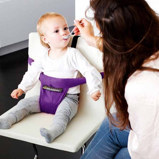 seggiolino da viaggio minichair viola 