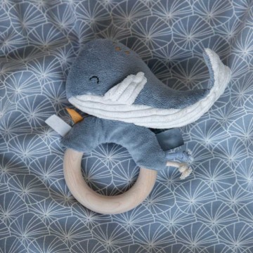 sonaglio in legno balena blue 