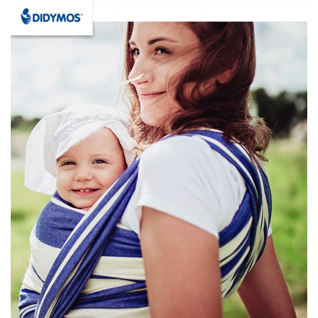 fascia standard bianco blu 470 cm.