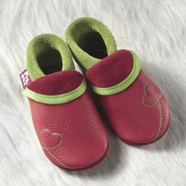 scarpine di pelle sunshine pistacchio 22/23