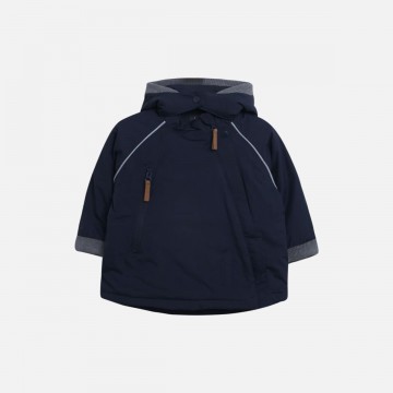 giacca imbottita blu 80 cm.