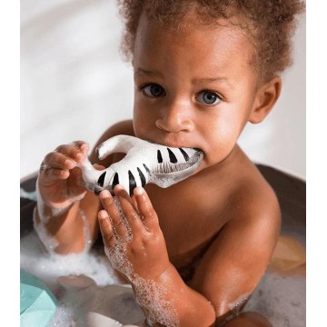 zoe la zebra massaggia gengive 