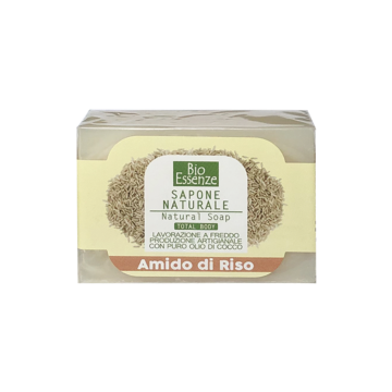 sapone amido di riso 100 g  bioessenze 