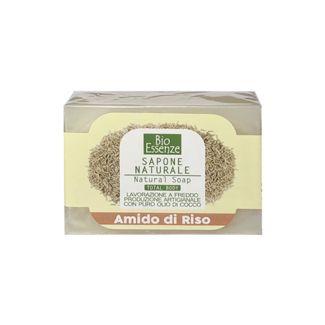 sapone amido di riso 100 g  bioessenze 