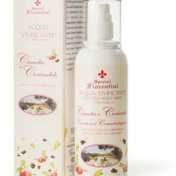 camelia e coriandolo - acqua vivificante 200 ml. derbe speziali fiorentini
