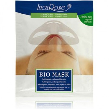 maschera bio monouso purificante 17 ml. incarose bio mask