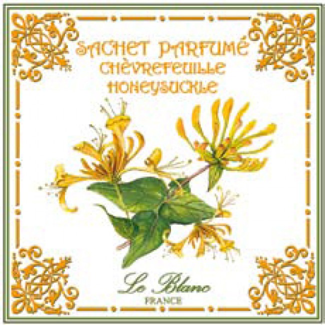 sacchetto carta profumato caprifoglio  le blanc 