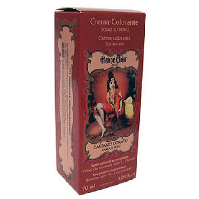 nuance crema colorante - castano dorato 90 ml. sitarama henne'