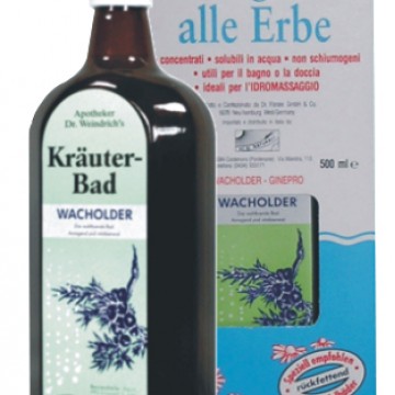 olio bagno e idromas. ginepro 500 ml  dr. foster 