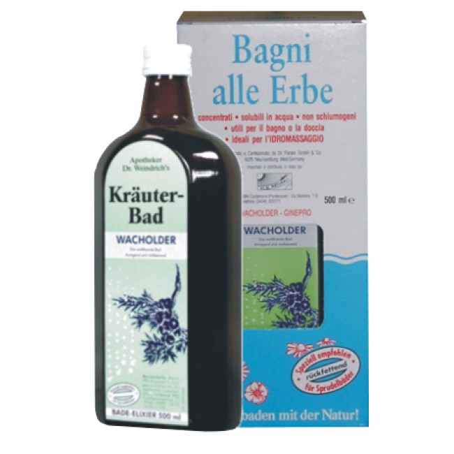 olio bagno e idromas. ginepro 500 ml  dr. foster 