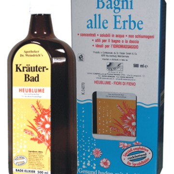 olio bagno e idromas. fiori di fieno 500 ml  dr. foster 