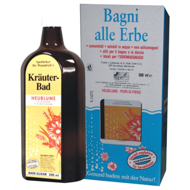 olio bagno e idromas. fiori di fieno 500 ml  dr. foster 