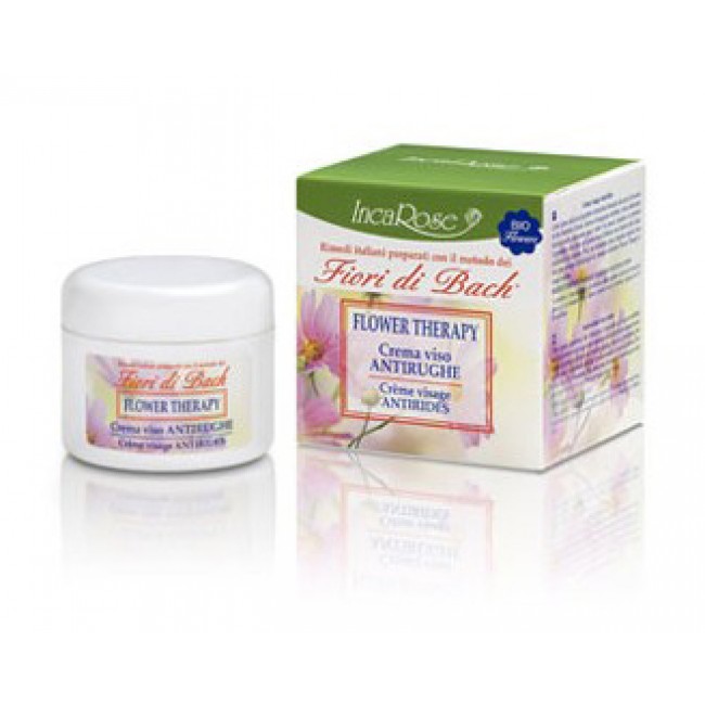 crema viso antirughe 30 ml. incarose flower terapy