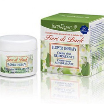crema viso reidratante 30 ml. incarose flower terapy