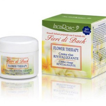 crema viso rivitalizzante 30 ml. incarose flower terapy