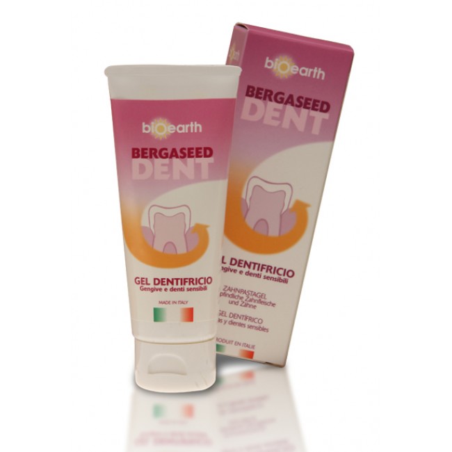 dent gel dentifricio 75 ml. bioearth bergaseed